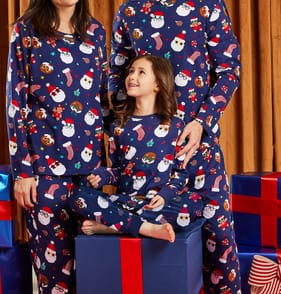 Originals Christmas Print Pyjama Set - Kids