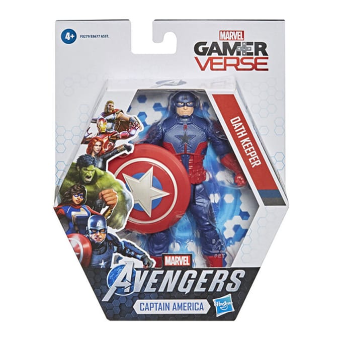 Hasbro Marvel Gameverse Action Figure 6" Toy - Captain America