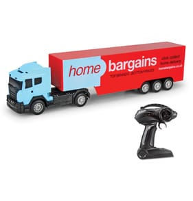 Home Bargains Remote Control Truck with Lights 50cm