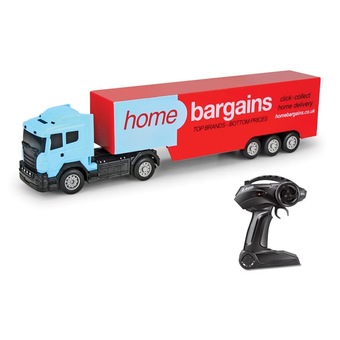 Home Bargains Remote Control Truck with Lights 50cm