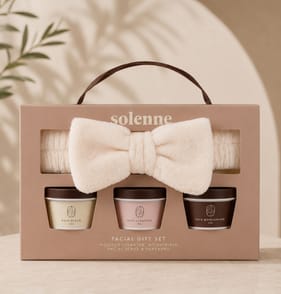 Solenne 4 Piece Facial Gift Set