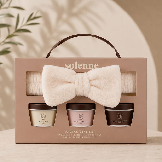 Solenne 4 Piece Facial Gift Set