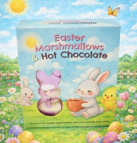 Easter Marshmallows & Hot Chocolate Set 118g