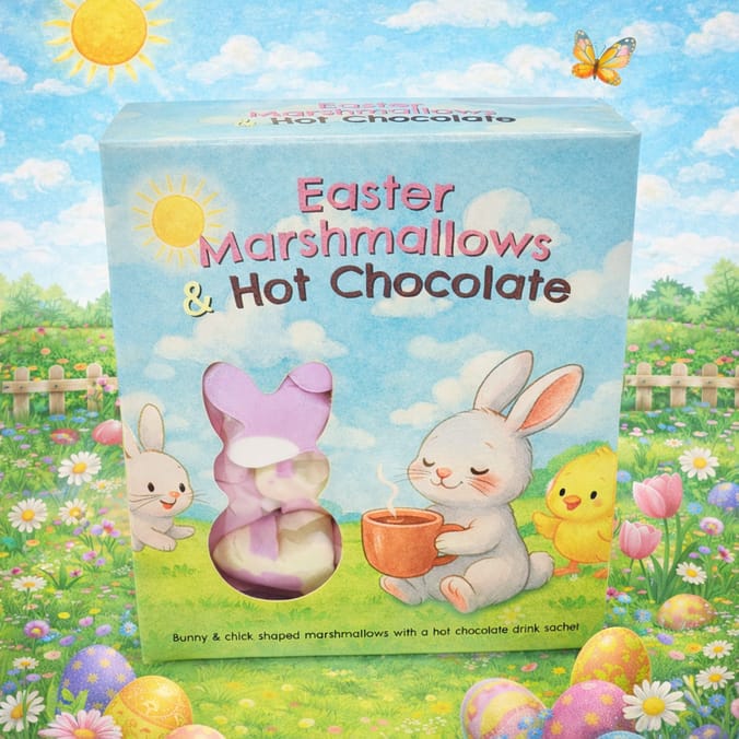 Easter Marshmallows & Hot Chocolate Set 118g