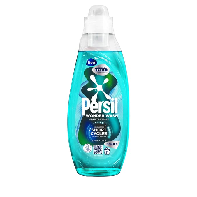 Persil Wonder Wash Non Bio Detergent 31 Washes