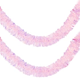 Festive Feeling Small Tinsel 2m - Light Pink