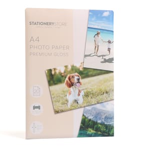 Stationery Store A4 Photo Paper 20 Sheets - Premium Gloss 