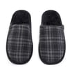 Jeff & Co By Jeff Banks Mens Check Slippers