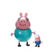 Peppa Pig Figures 2 Pack - Daddy Pig & George