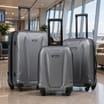 Overlow Suitcase Set Of 3 - Grey