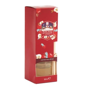 Wickford & Co Scented Reed Diffuser 30ml - Apple & Cinnamon