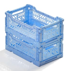 Utility Set Of 2 Small Collapsible Basket - Blue