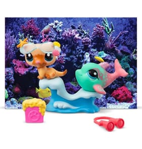 Littlest Pet Shop Series 1: Shell-Fie Fun Pet-fluencer Pair