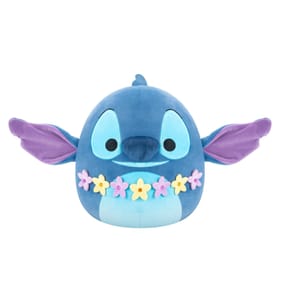 Squishmallows Disney Stitch Plush with Flowers 20.5cm