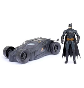 DC Tactical Batman & Batmobile - Black