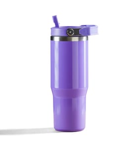 Hydrate 30oz Tumbler with Handle - Purple