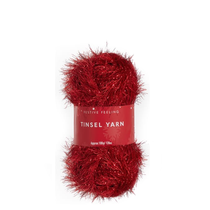 Festive Feeling Tinsel Yarn 100g