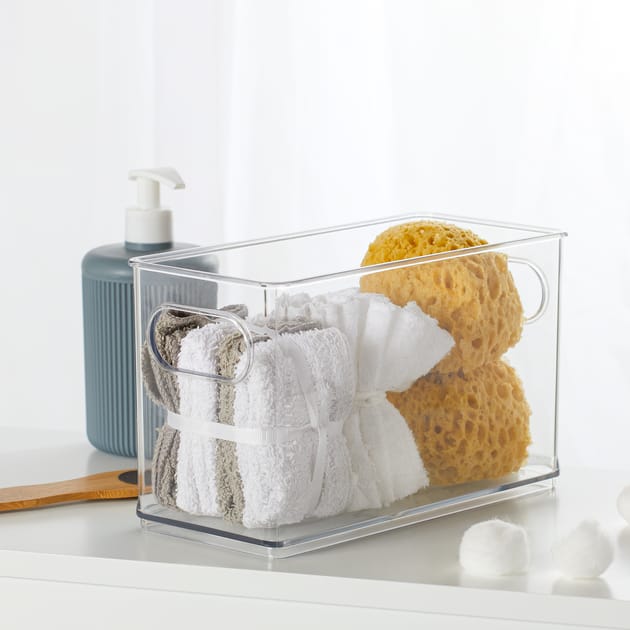 Utility Slim Storage Box Home Bargains