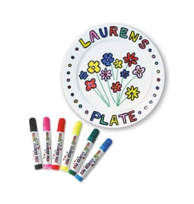 Craft Time Colour Your Own Plate