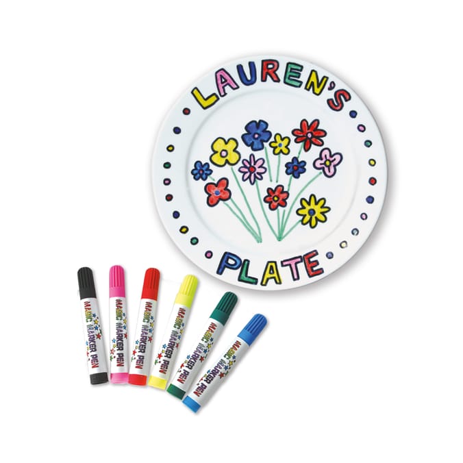 Craft Time Colour Your Own Plate