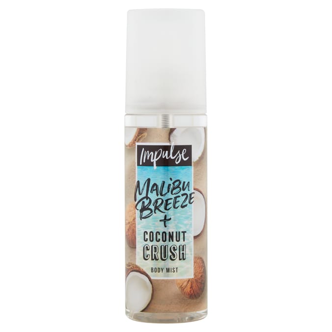 Impulse Malibu Breeze & Coconut Crush Body Mist 150ml
