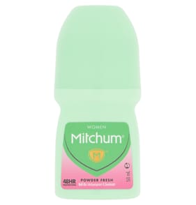 Mitchum Women Powder Fresh Roll-On Antiperspirant & Deodorant 50ml