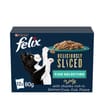 Felix Deliciously Sliced Fish Selection in Jelly Wet Cat Food Pouches 12 x 80g