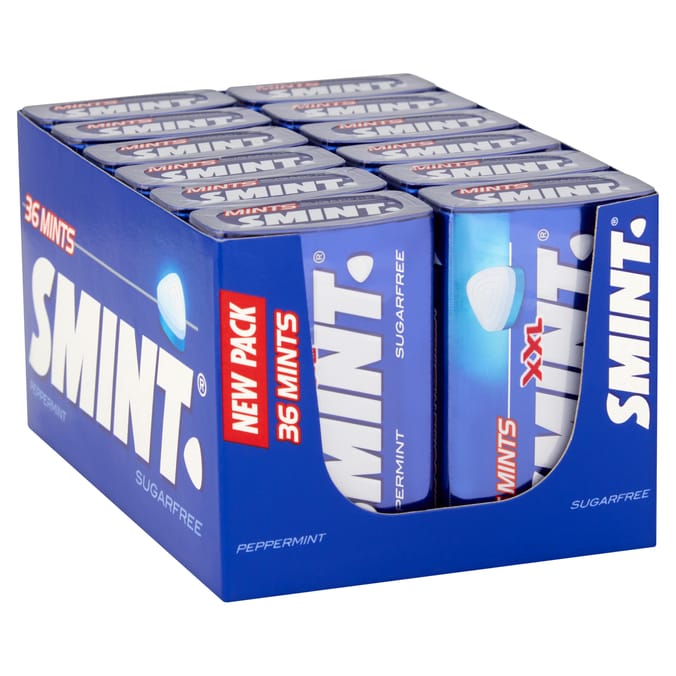 Smint Peppermint XXL 36 Mints 25g x12