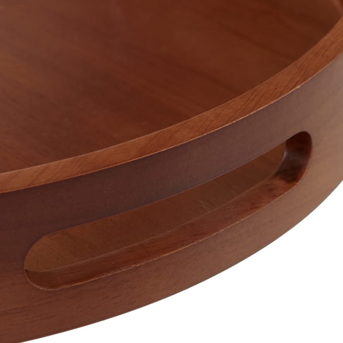 Hinch Home Round Wooden Tray