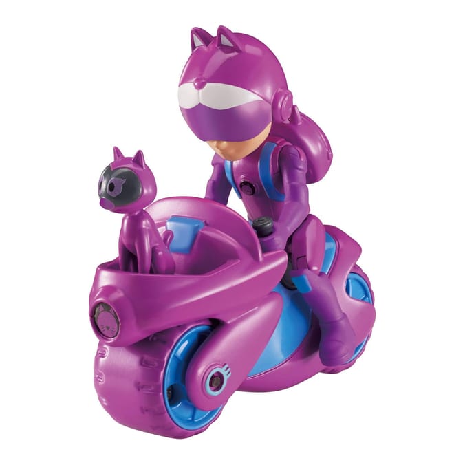 Petronix Defenders Emma's Pet Mobile & Kitt-10 Action Figure