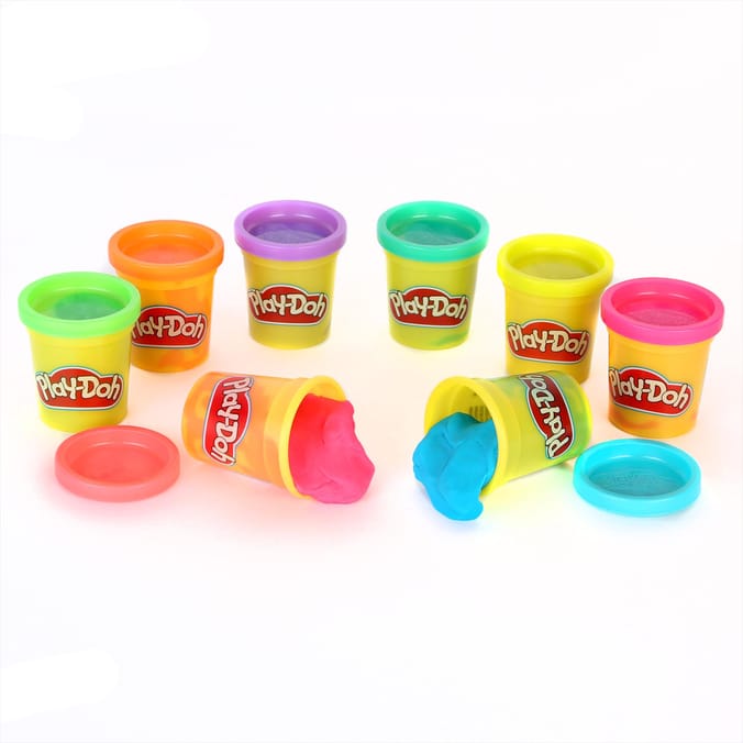 Play Doh Neon Rainbow 8 Pack Home Bargains