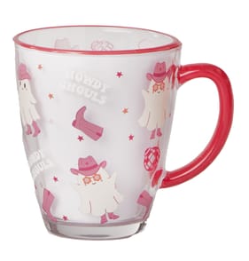 Spooky Disco Gloria Glass Tea Mug