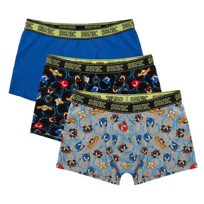 Sonic The Hedgehog Kids Boxers