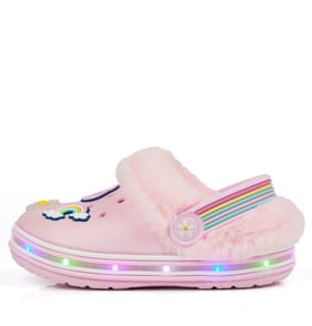 Peppa Pig Light Up Fur Lined Clogs
