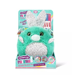 Scribble Me Doodle Furry Plush - Green