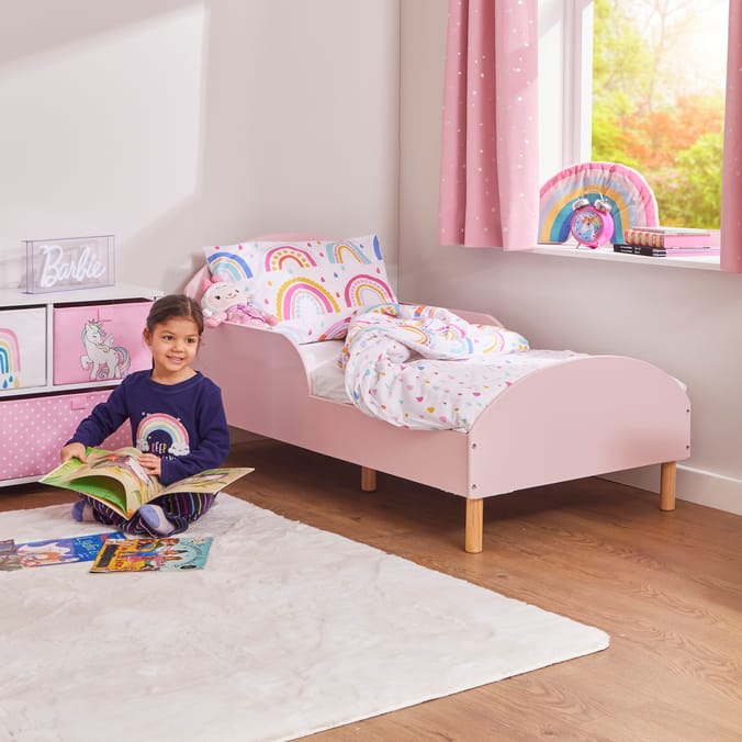 Liberty House Toys Kids Pink Toddler Bed