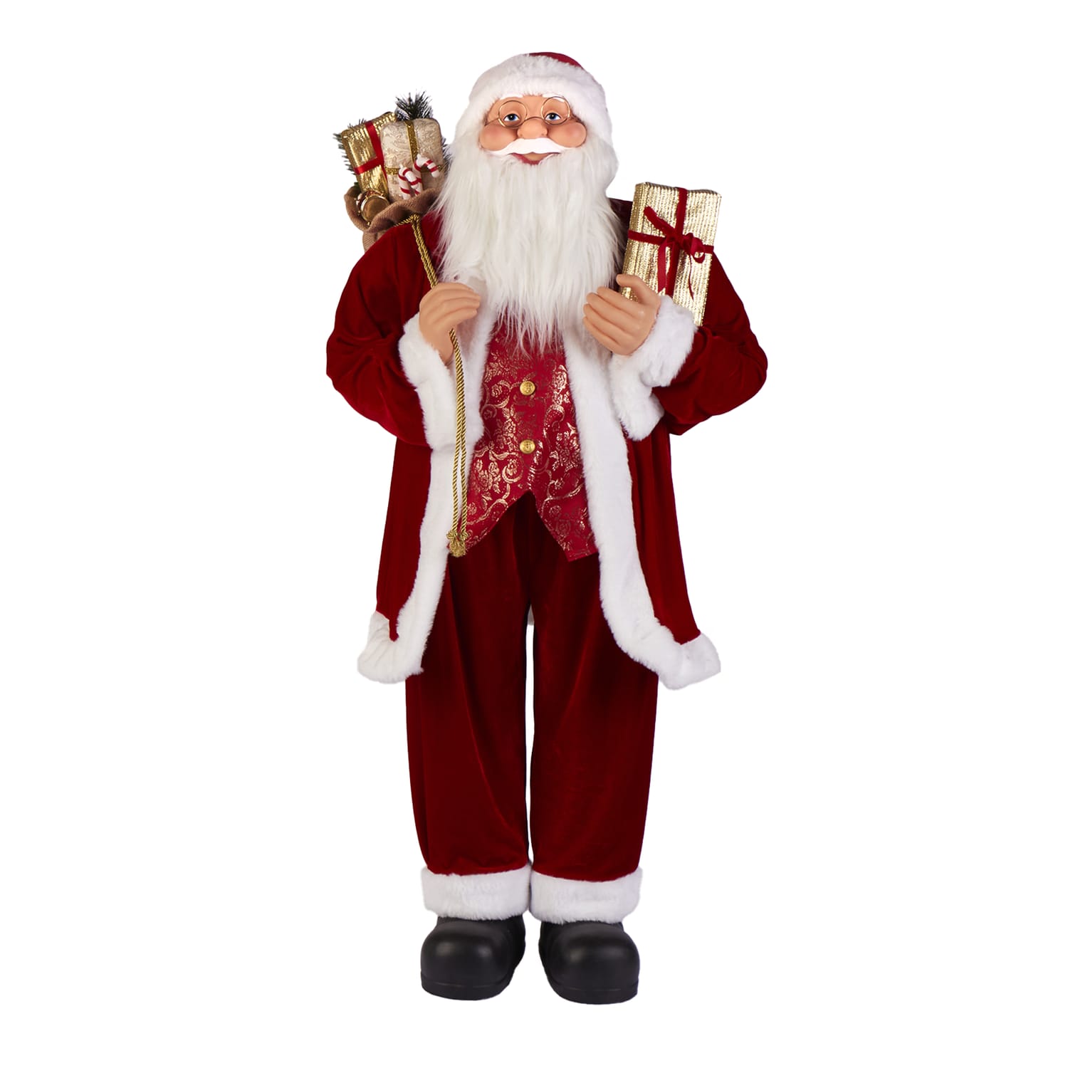 Festive Feeling Large Christmas Santa | Home Bargains