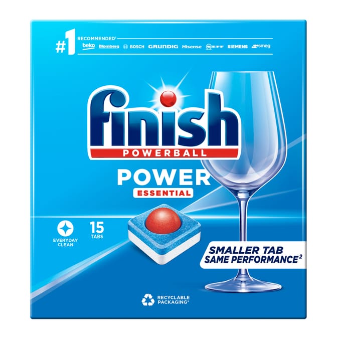 Finish Power Essential 15 Tabs Regular