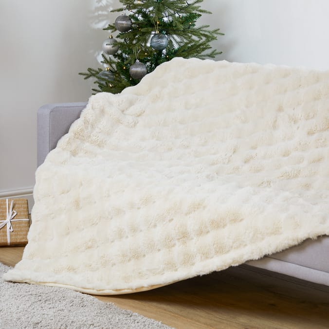 The Winter Warmer Collection Noelle Faux Throw
