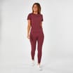 Active By Originals Burgundy Leggings