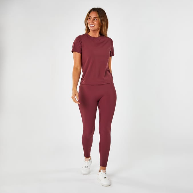 Active By Originals Burgundy Leggings