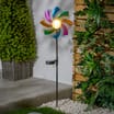 Firefly Solar Light Co Wind Spinner Stake Light - Multicolour