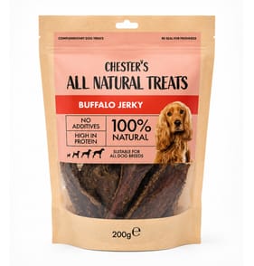 Chester's All Natural Treats Buffalo Jerky 200g
