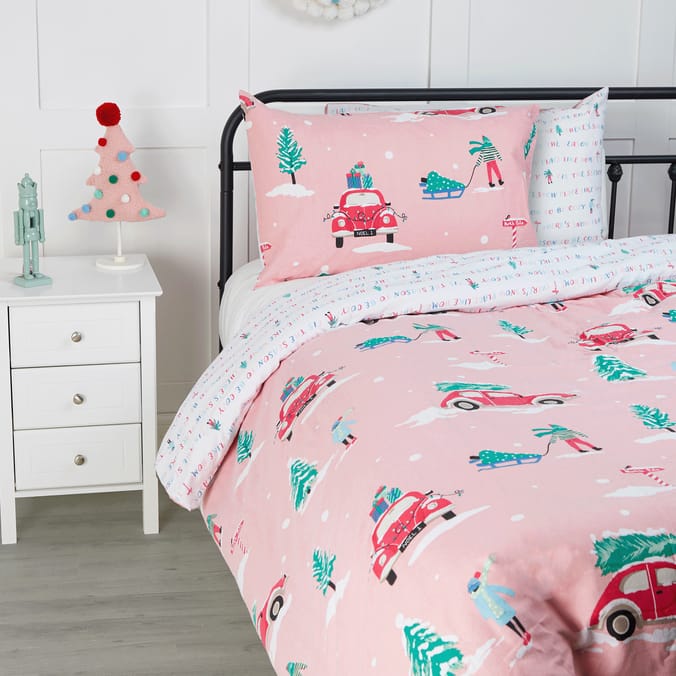 Joyful Reversible Duvet Set