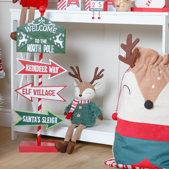 Festive Feeling North Pole Sign