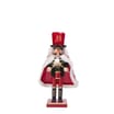 Festive Feeling Wooden Christmas Nutcracker 25cm