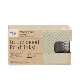Moods Water Glass 300ml - 2 Pack