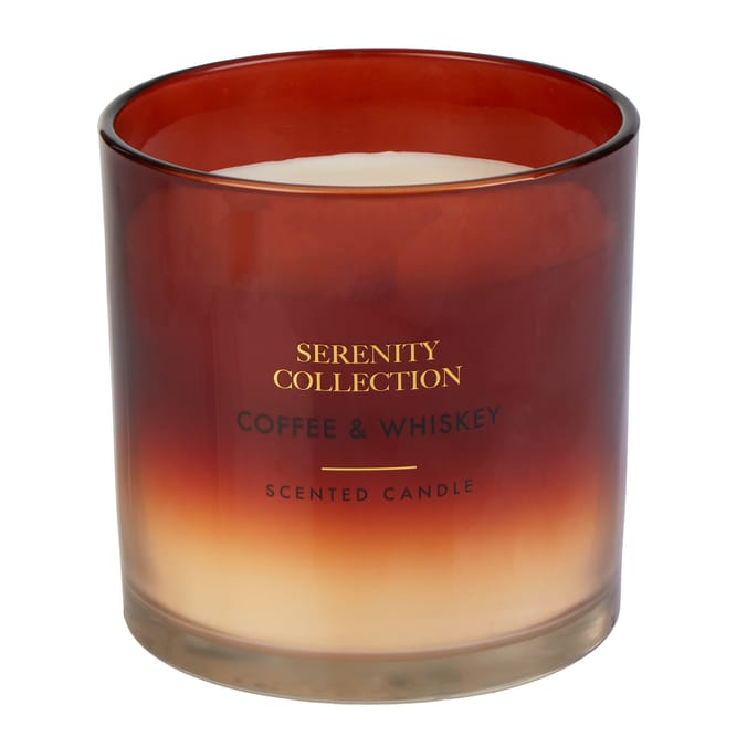  Serenity Collection Scented Candle Coffee & Whiskey 1.2kg