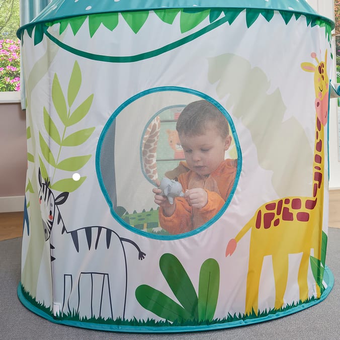Liberty House Toys Kids Jungle Play Tent and Play Mat Set
