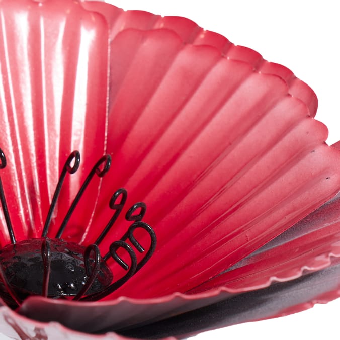 Jardin Metal Poppy Stake